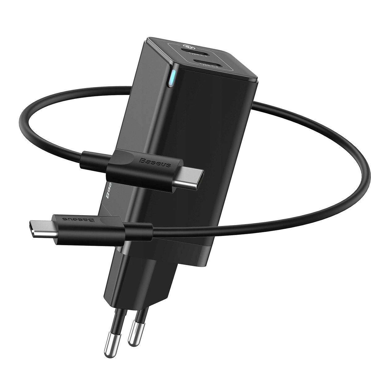 

Baseus Ładowarka Usb-c 45W Qc 4.0 Pd Kabel Type-C