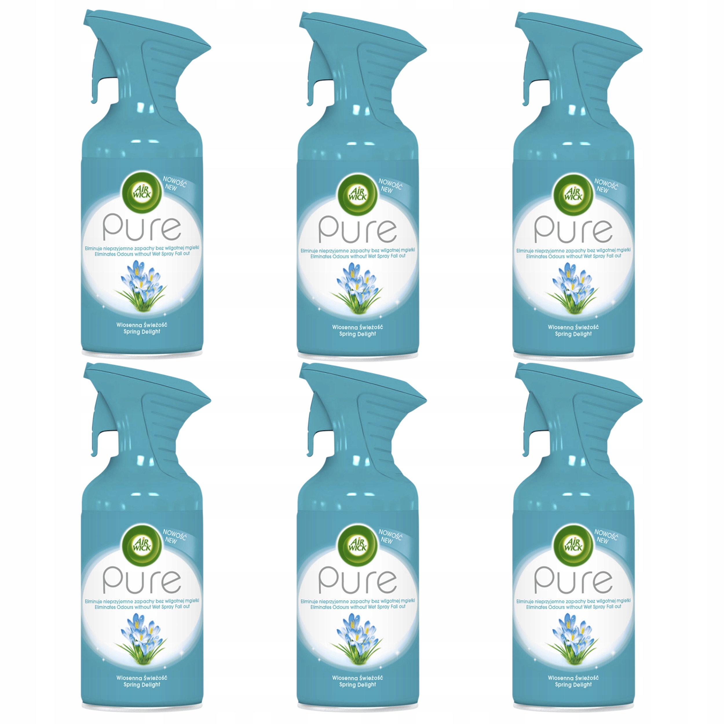 

Air Wick Odświeżacz Pure Zapas Wios Świe 6*250ml