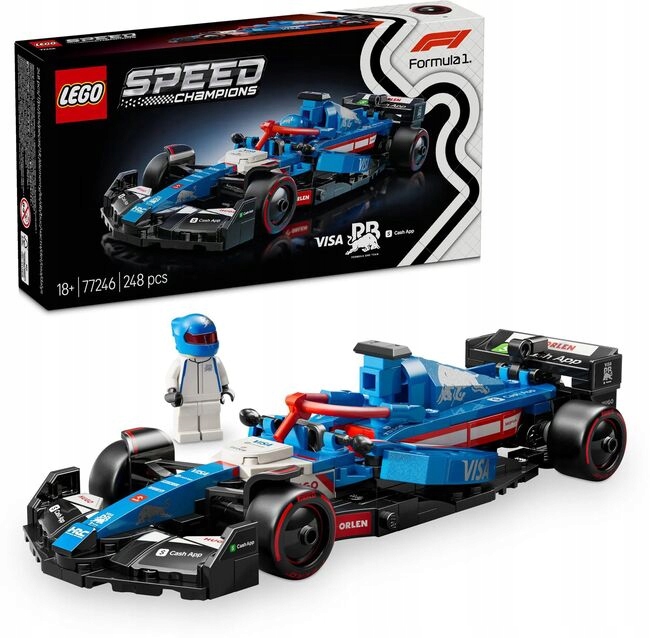 Lego Lego Speed Champions 77246 Závodní auto Visa Cash App Rb Vcarb 01 F1