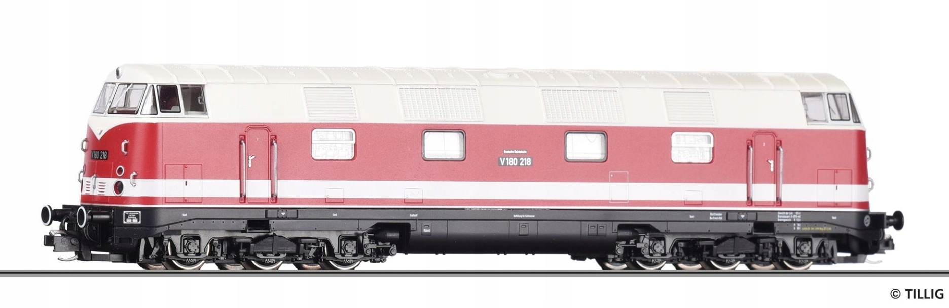 TT LOKOMOTYWA SPALINOWA SPALINOWÓZ DR V 180 218