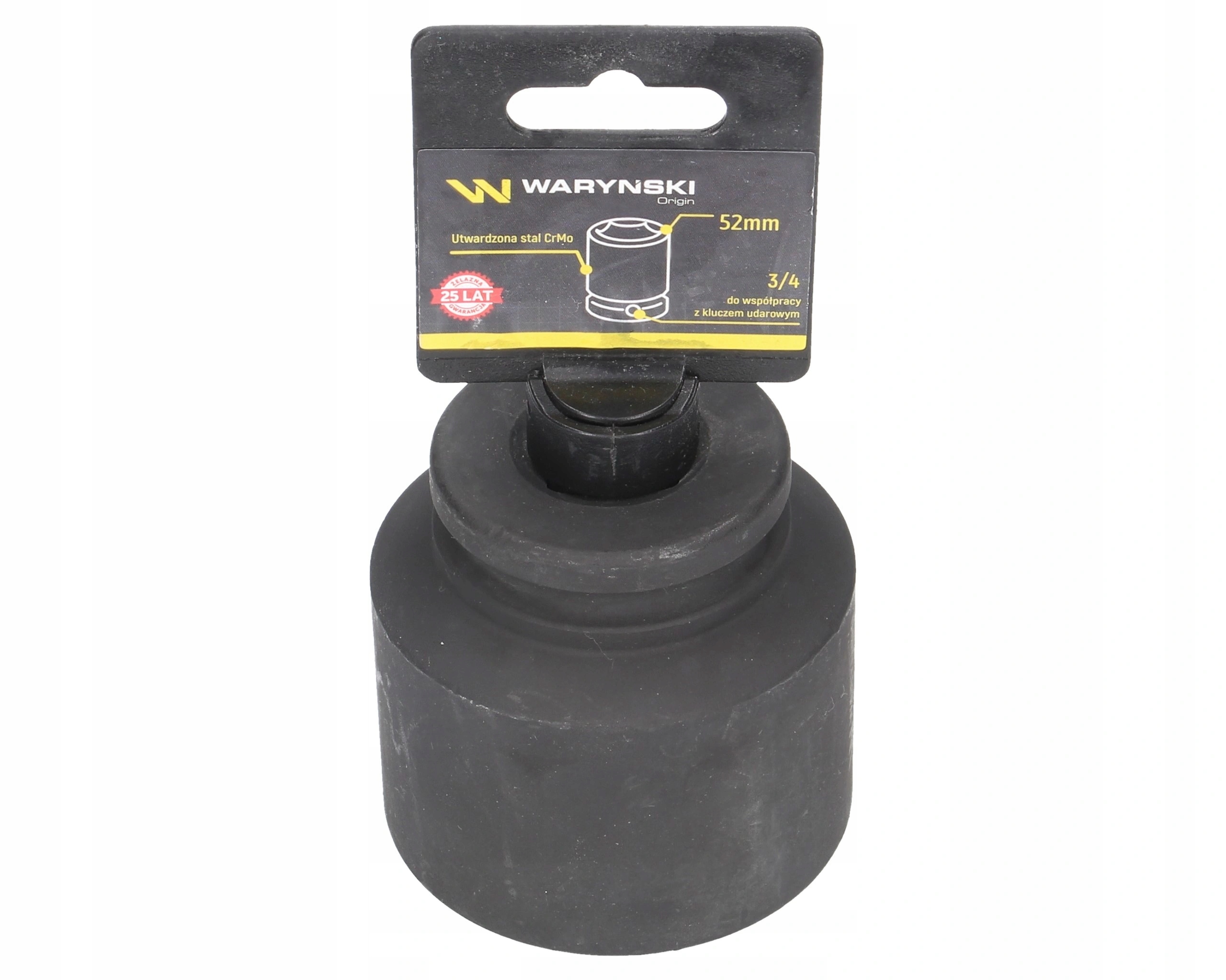 Nárazový nástavec šestihranný klíč 3/4" 52 mm Waryński