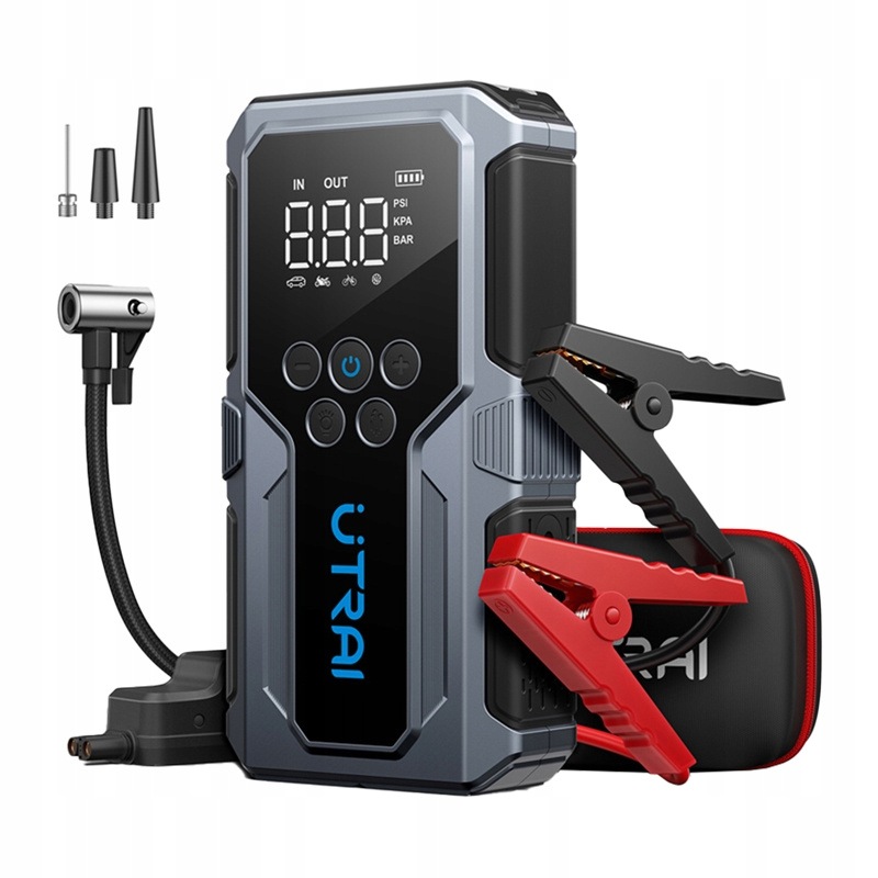 Utrai JS9 Spúšťač do auta Jump Starter Kompresor 150PSI Powerbank