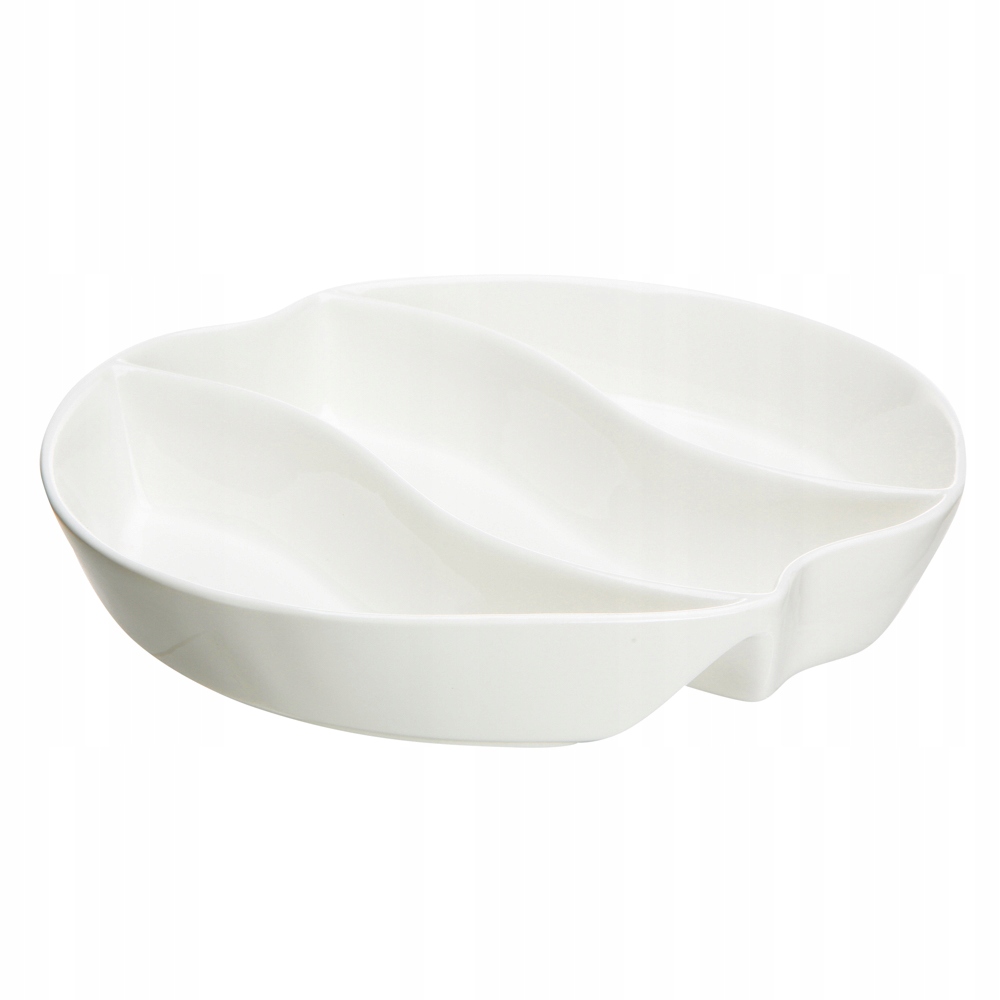 

Talerz 3-dzielny Miseczki Salaterki porcelana 25cm