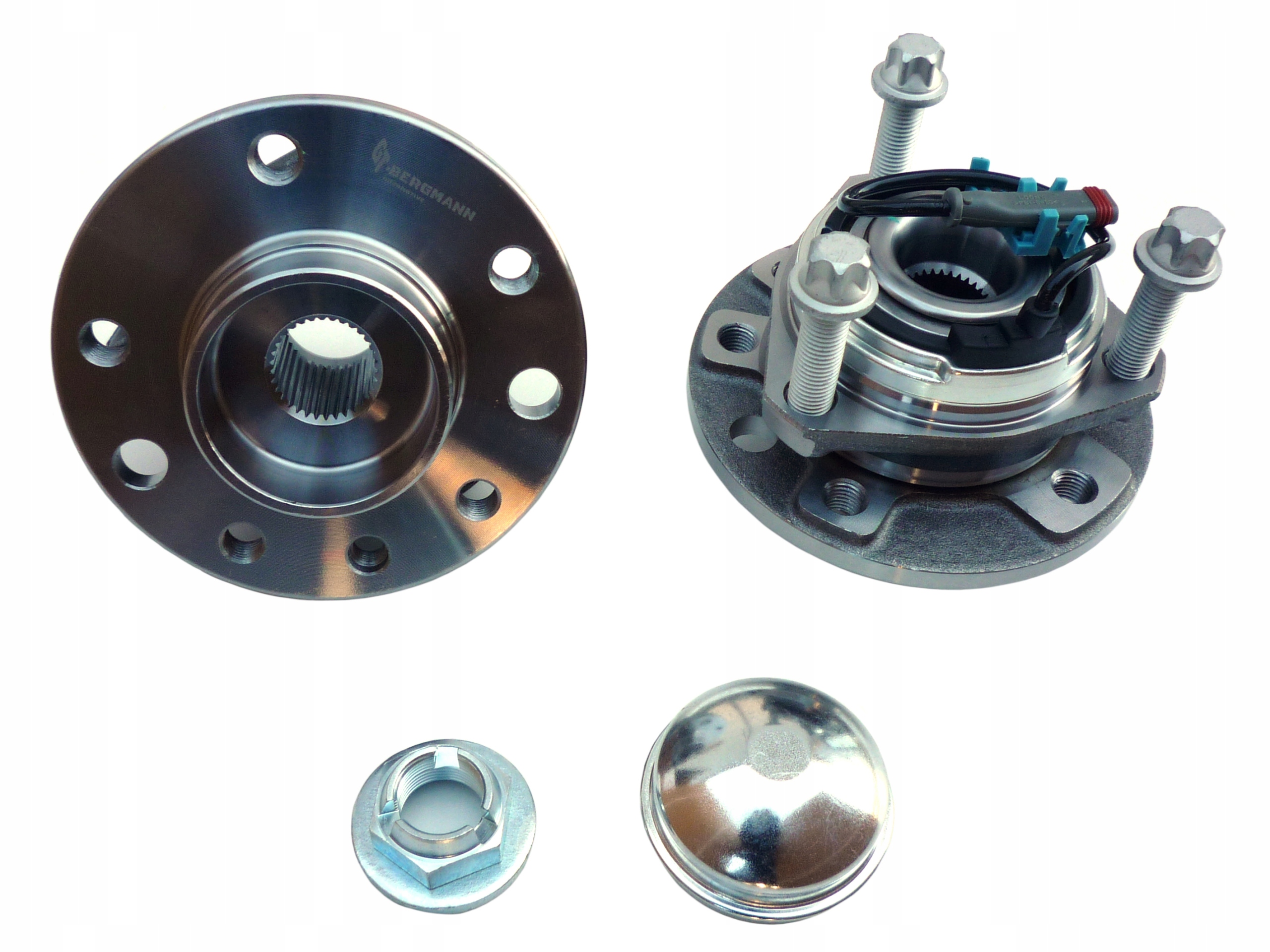 GT24-048 - Ступица + подшипник переднего колеса для OPEL ASTRA H 04-14