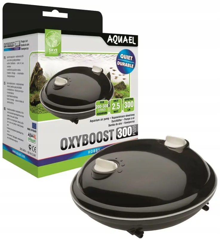 Levně APR-300 Plus akvarijní provzdušňovač pro akvárium, čerpadlo Aquael 1 kus