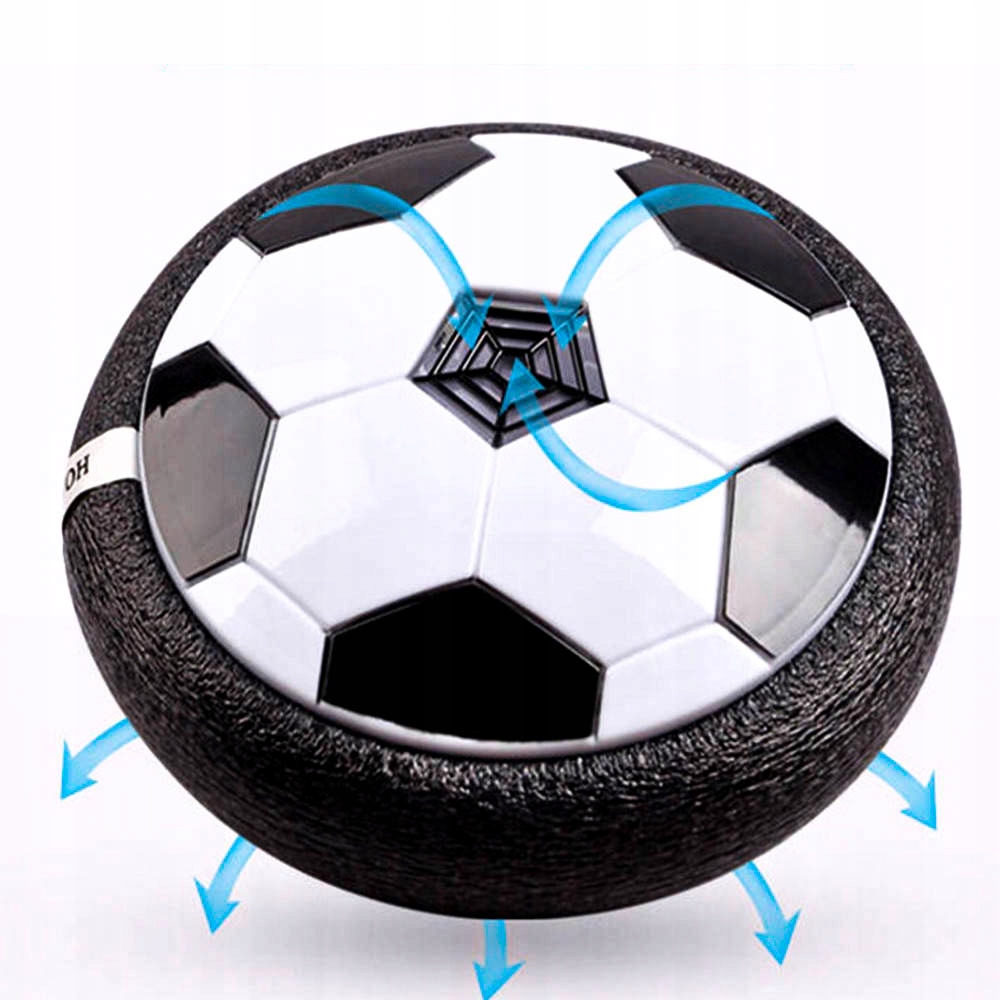PIŁKA NOŻNA DO GRY W DOMU ŚWIECĄCA LATAJĄCA LED HOVERBALL DYSK PREZENT Marka bez marki