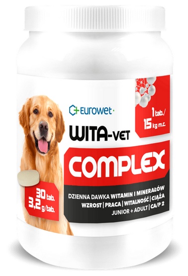 Wita-Vet Complex CA/P=2 3,2g 30tabl. – vitamínový přípravek pro těhotné ženy