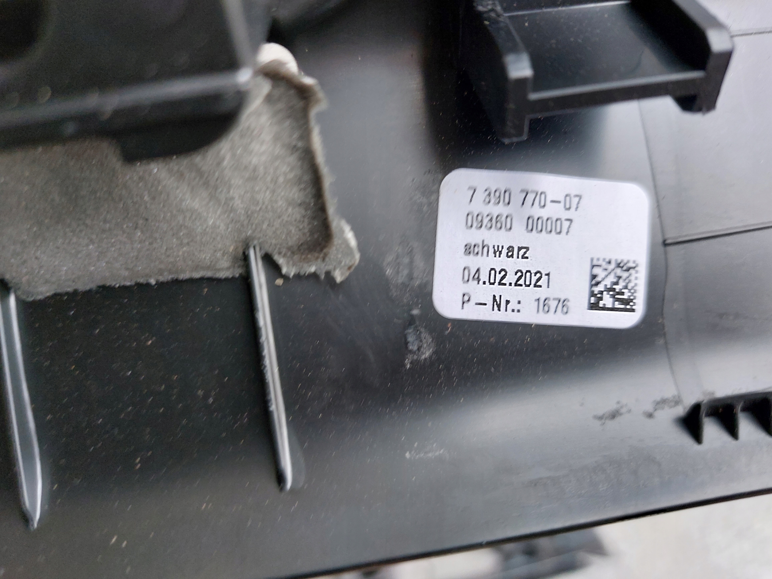 mouldings caps threshold BMW G11 21r