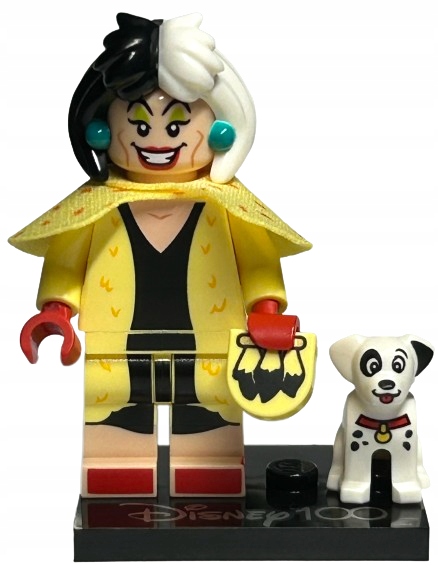 Lego Cmf 71038 Disney 100 Figurka Cruella De Mon coldis100-13 Nový Sáček