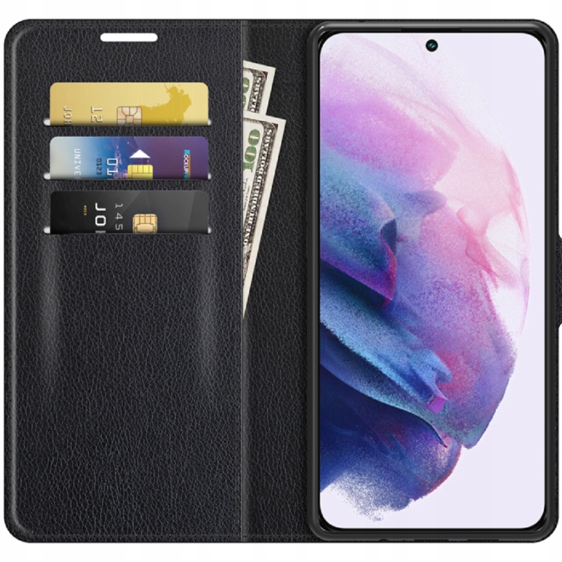 

Etui Portfel Litchi Case Do Galaxy S22