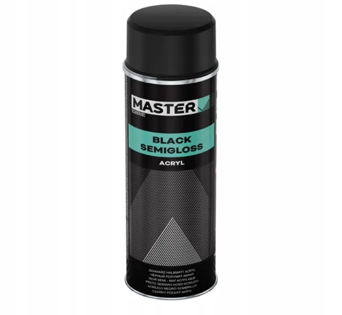 Lakier akrylowy Troton Master Czarny Połysk 500ml