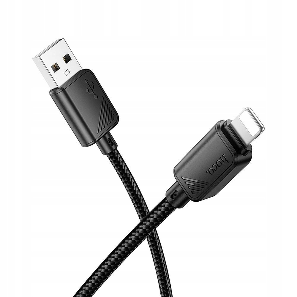 Kabel Usb A do Lightning Hoco 2,4A 1 m X113 czarny