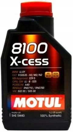 

Motul 8100 X-cess 5W40 1L