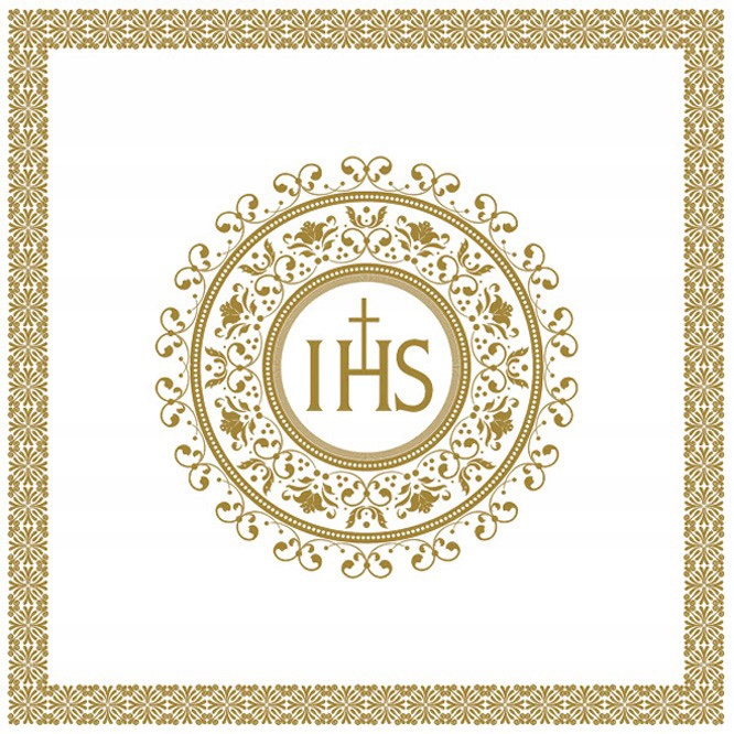 Serwetki komunijne na stół I Komunia Święta 20szt.