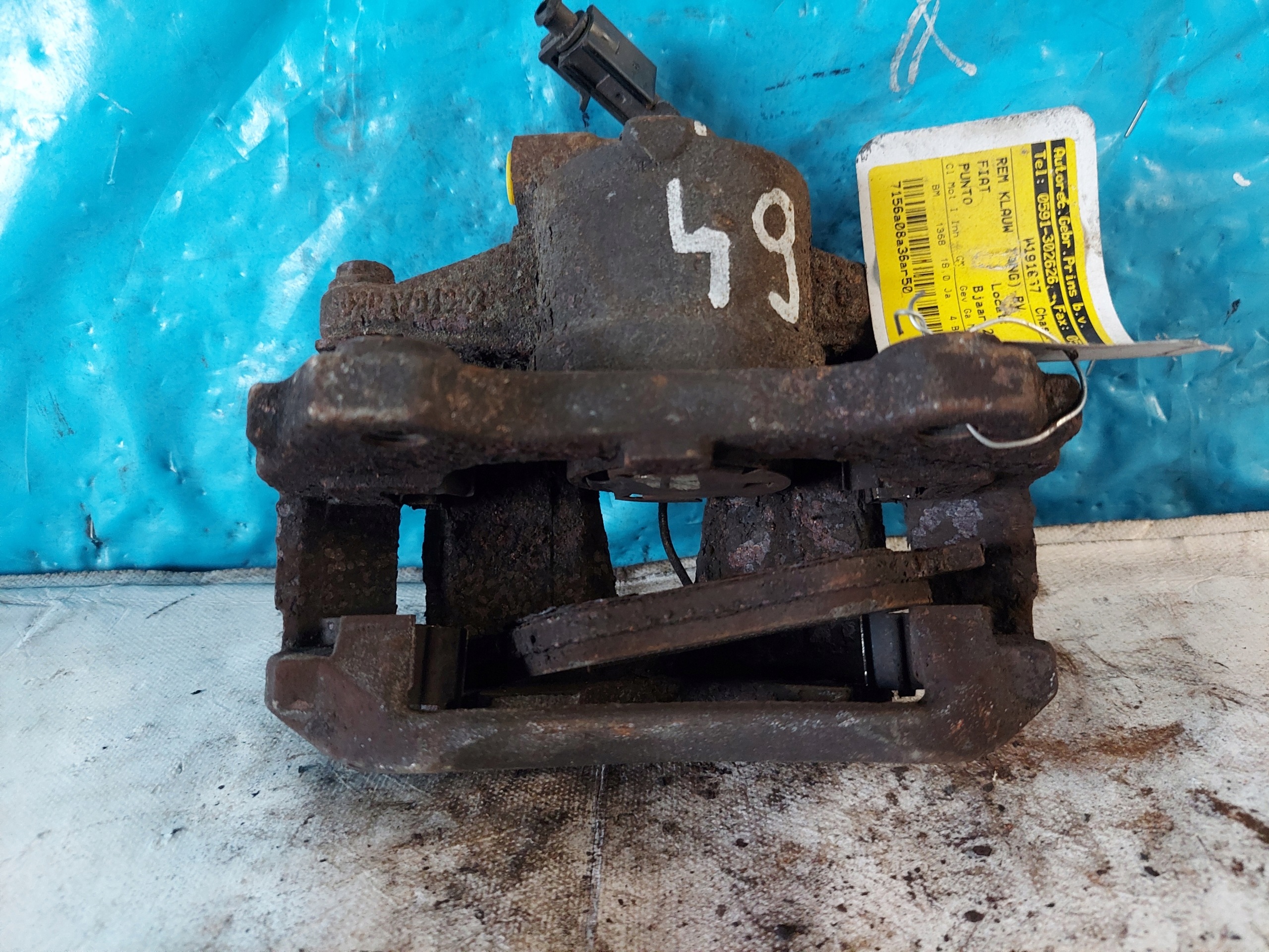 caliper FIAT PUNTO 2011 R 1.4 B PP BOSCH54/22