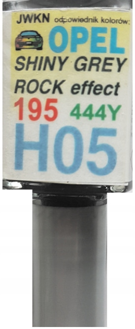 Opel 195 H05 444Y Shiny Grey Rock Lakier Samochodowy Zaprawka Do Rys 10 ML
