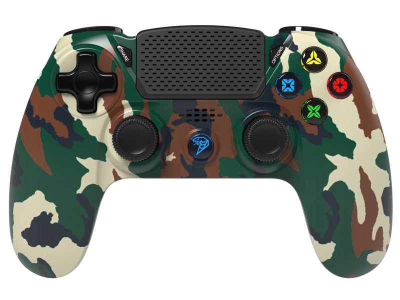Pad bezprzewodowy do PS4 Cobra wielokolorowy QSP418 Brown Camo