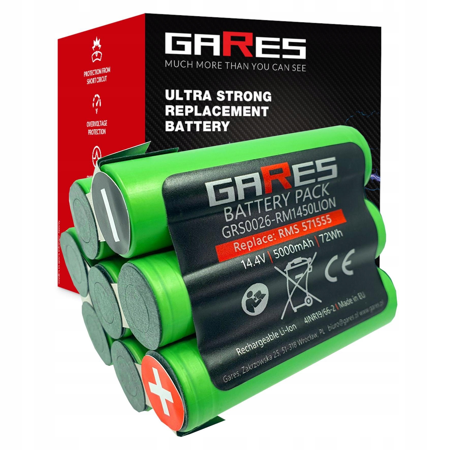 Bateria Akumulator Wkład do Rems 571555 14,4V 5,0Ah Li-Ion