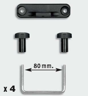 Taurus montážní sada U 80 mm 8 cm box Xtreme