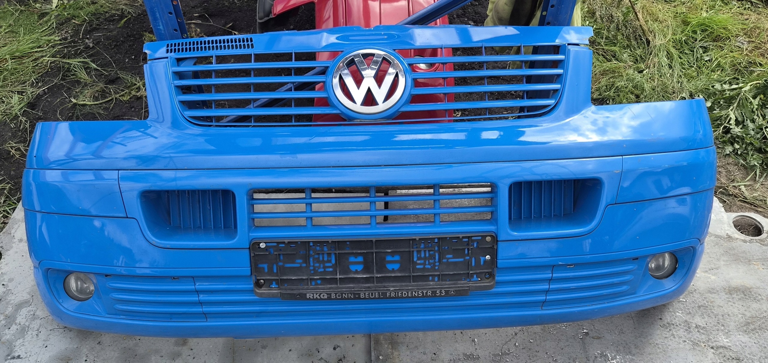 VW T5 Frontstoßstange vorne Transporter blauer