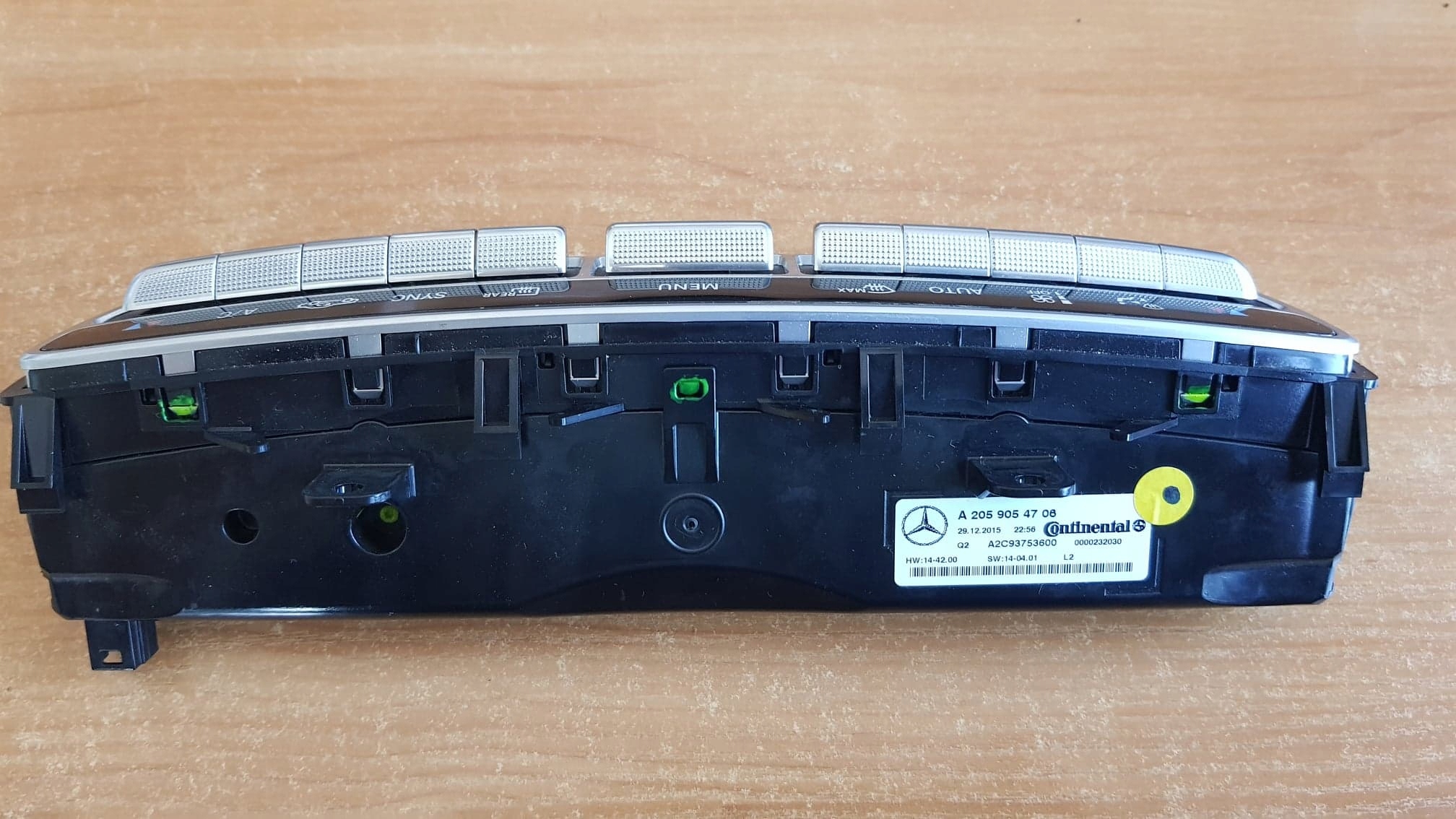 MERCEDES W205 PANEL STEROW KLIMA A2059054706