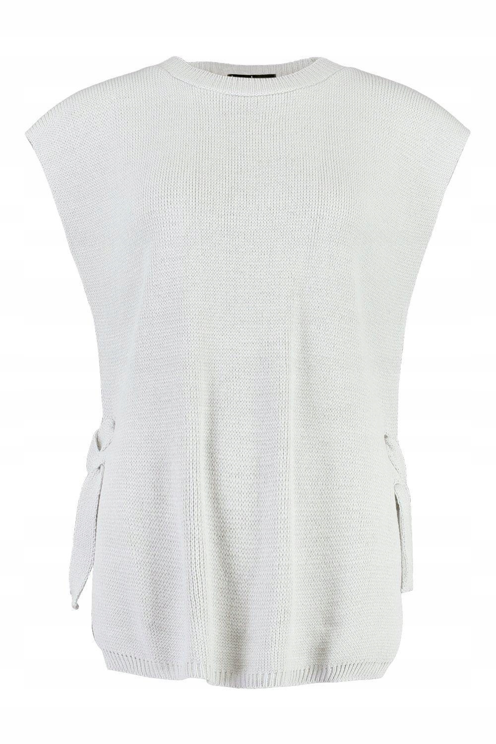 A1A318*BOOHOO KAMIZELKA SZARA ELEGANCKA 36 S B01 Rozmiar 36