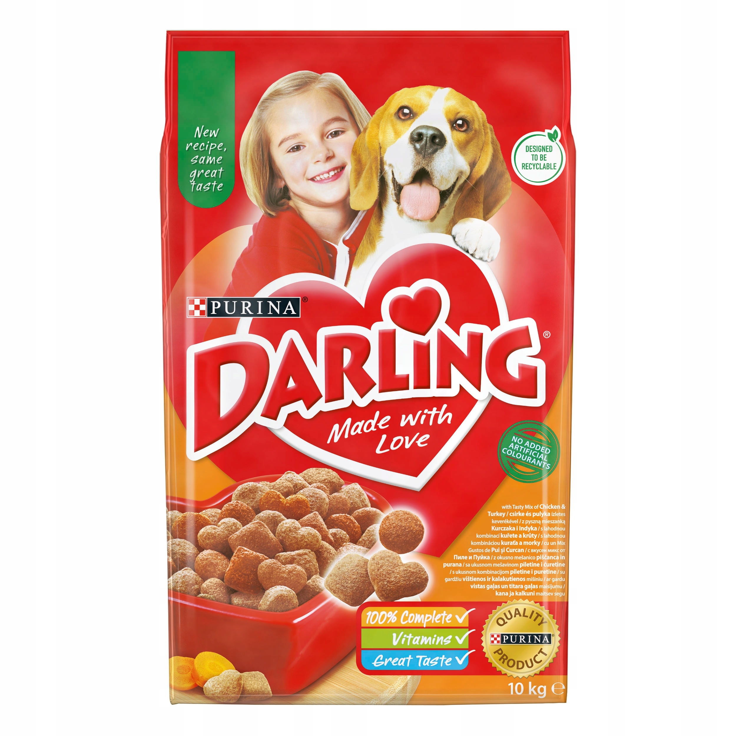 Krmivo Darling pro kuře 10 kg