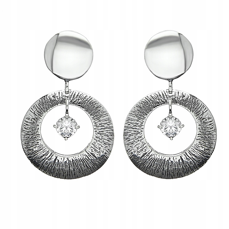 Stříbrné náušnice 925 s zirkony