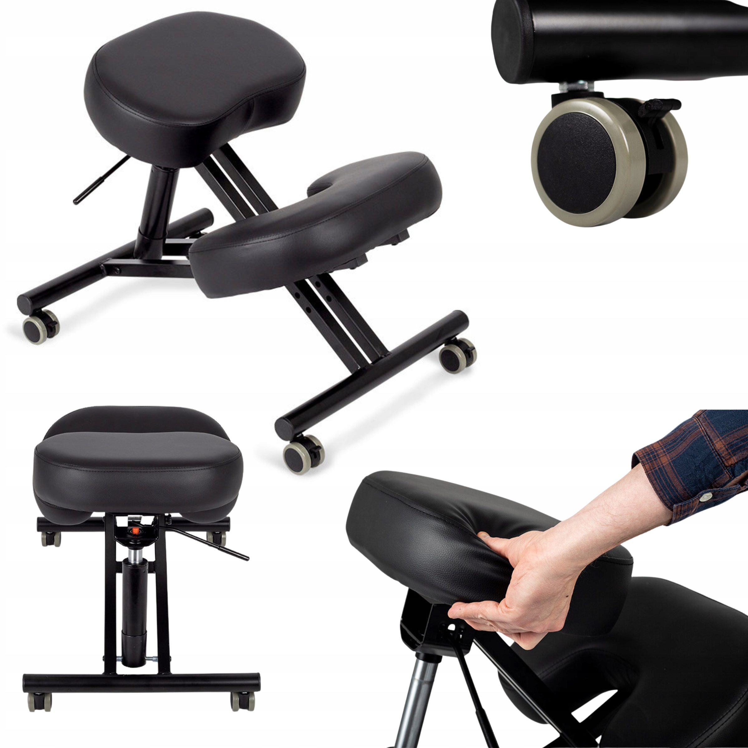 Křeslo Ergonomické Kancelářské Křeslo Nastavitelná Výška Habys