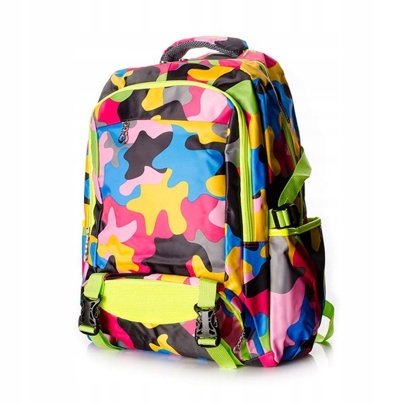 

Plecak szkolny rainbow print kolorowy