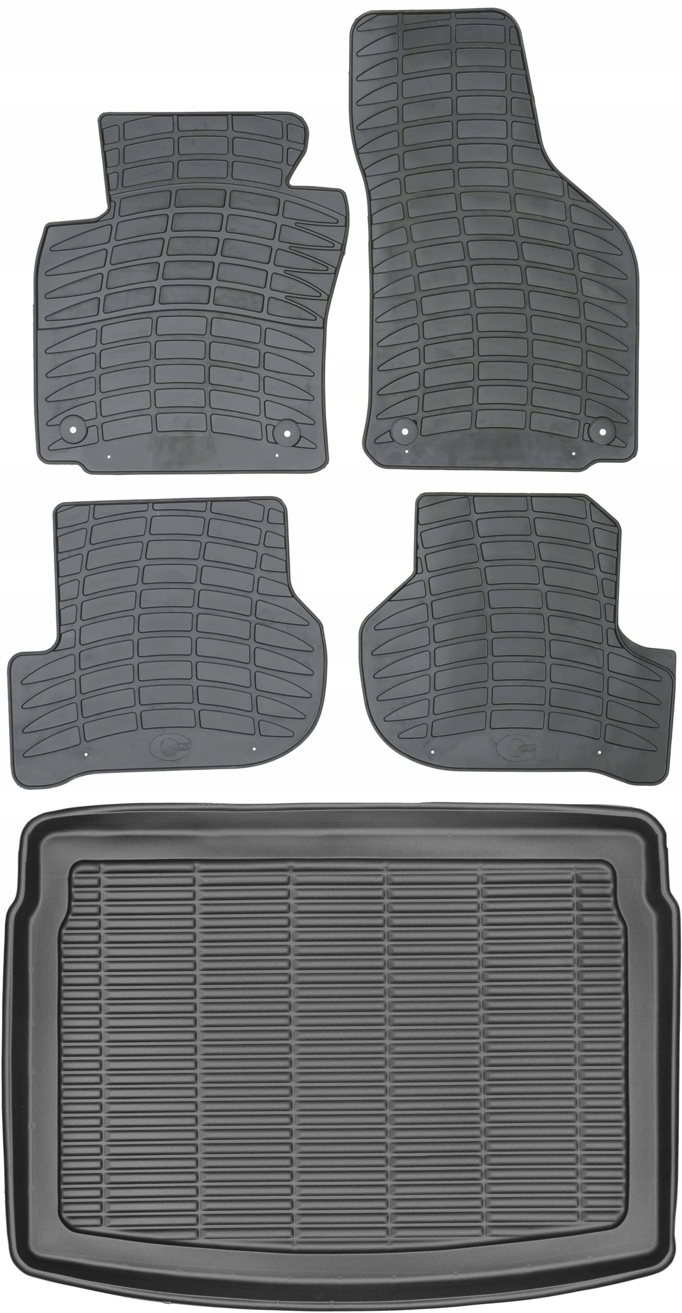 Vw Golf VI Hb 2008-2012 Gumové stierače rohož batožinového priestoru