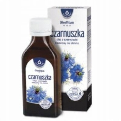 

Olej z czarnuszki tłoczony na zimno 100ml