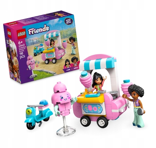 Lego(r) Friends 42643 Stoisko Z Watą Cukrową I Skuter