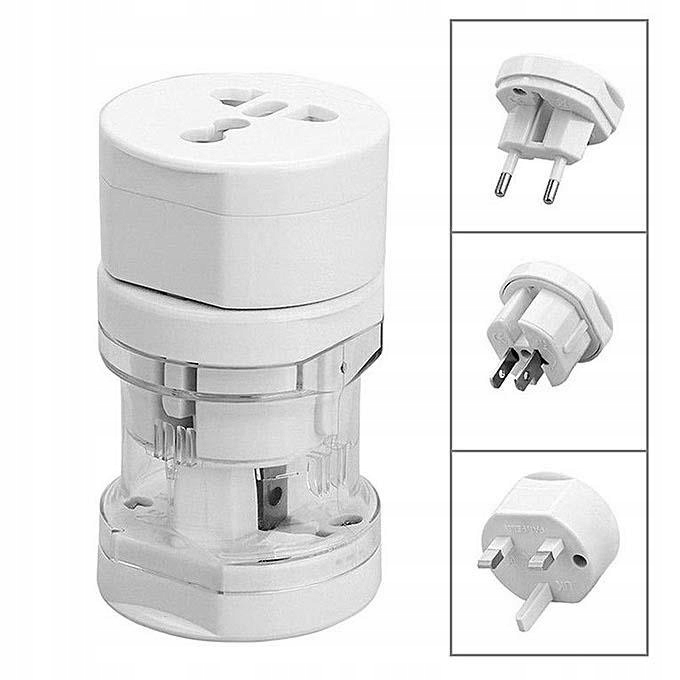 Akyga Adapter podróżny Ac Akyga AK-AD-61 worldwide biały