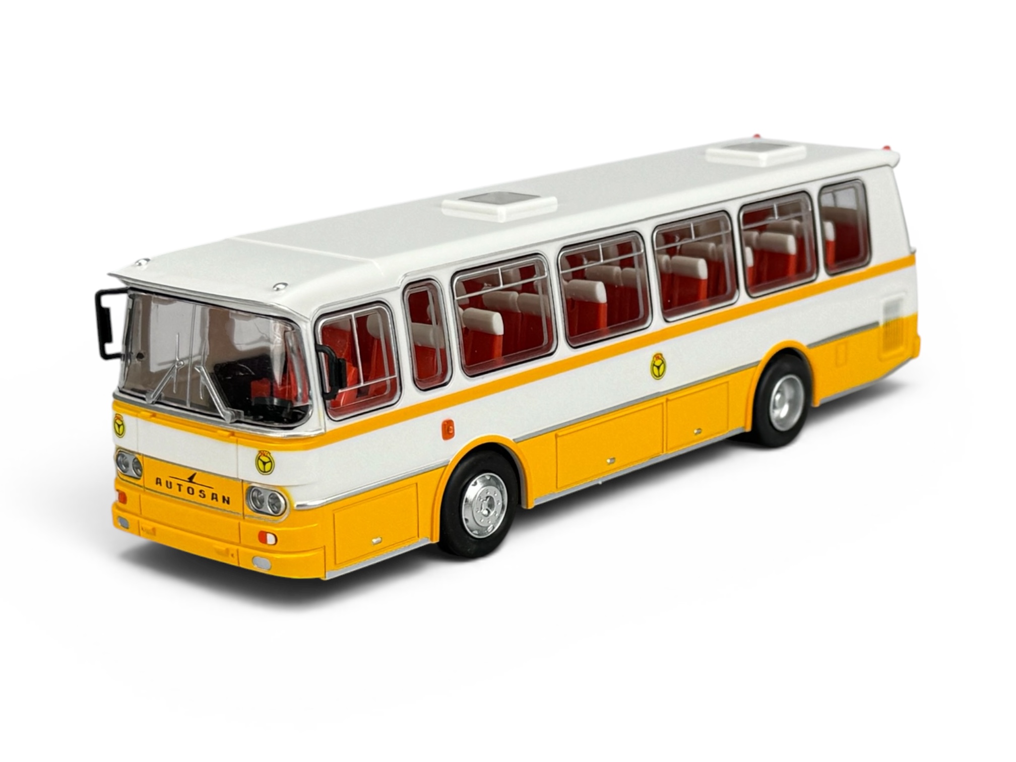 KOLEKCJA PRL AUTOSAN H9-20 PKS ŻÓŁTY 1:43 NOWY AUTOBUS 23cm