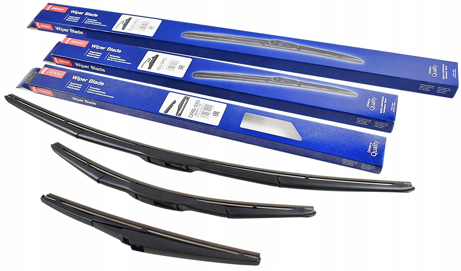 Denso Wycieraczki Hybrydowe Toyota RAV4 V P+tył