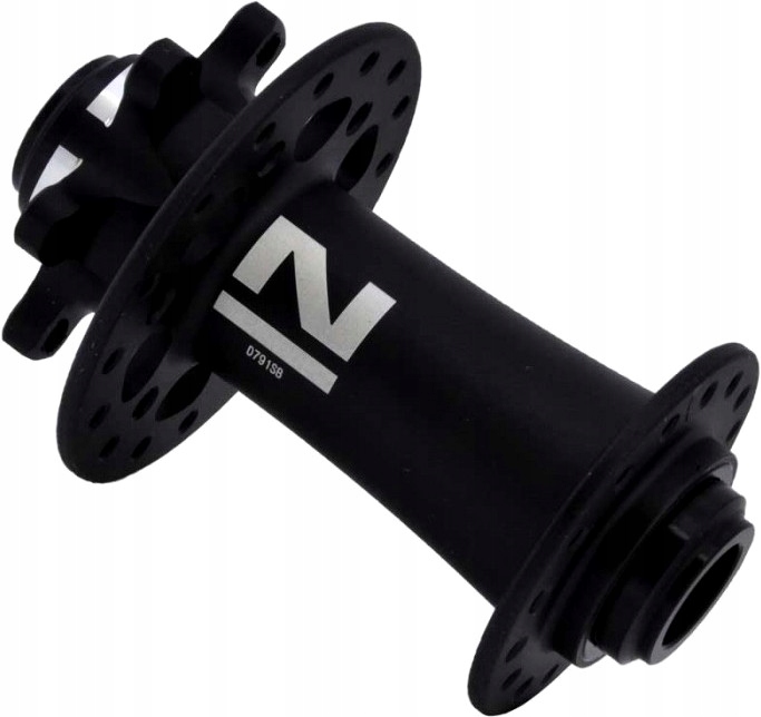 Přední náboj Novatec NT-D791SB 2SB 15x100 mm 6-BOLT Disc 32H Matný