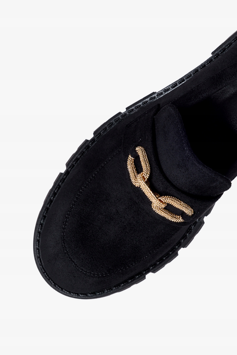 MOKASYNY DAMSKIE PÓŁBUTY LEKKIE STABILNA PLATFORMA MODNA SPRZĄCZKA r 41 Płeć kobieta