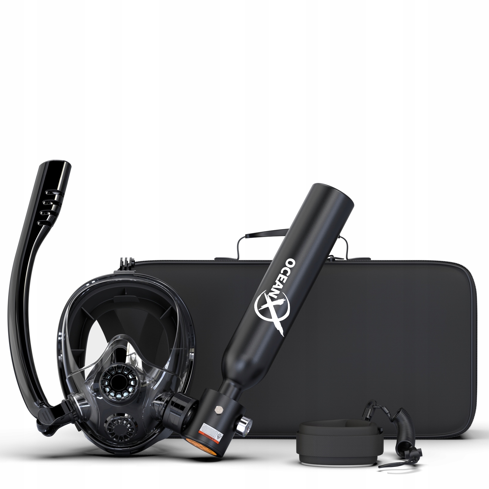 Sada Potápěčské Brýle s mini potápěčskou lahví 0,5 l a taškou OceanX