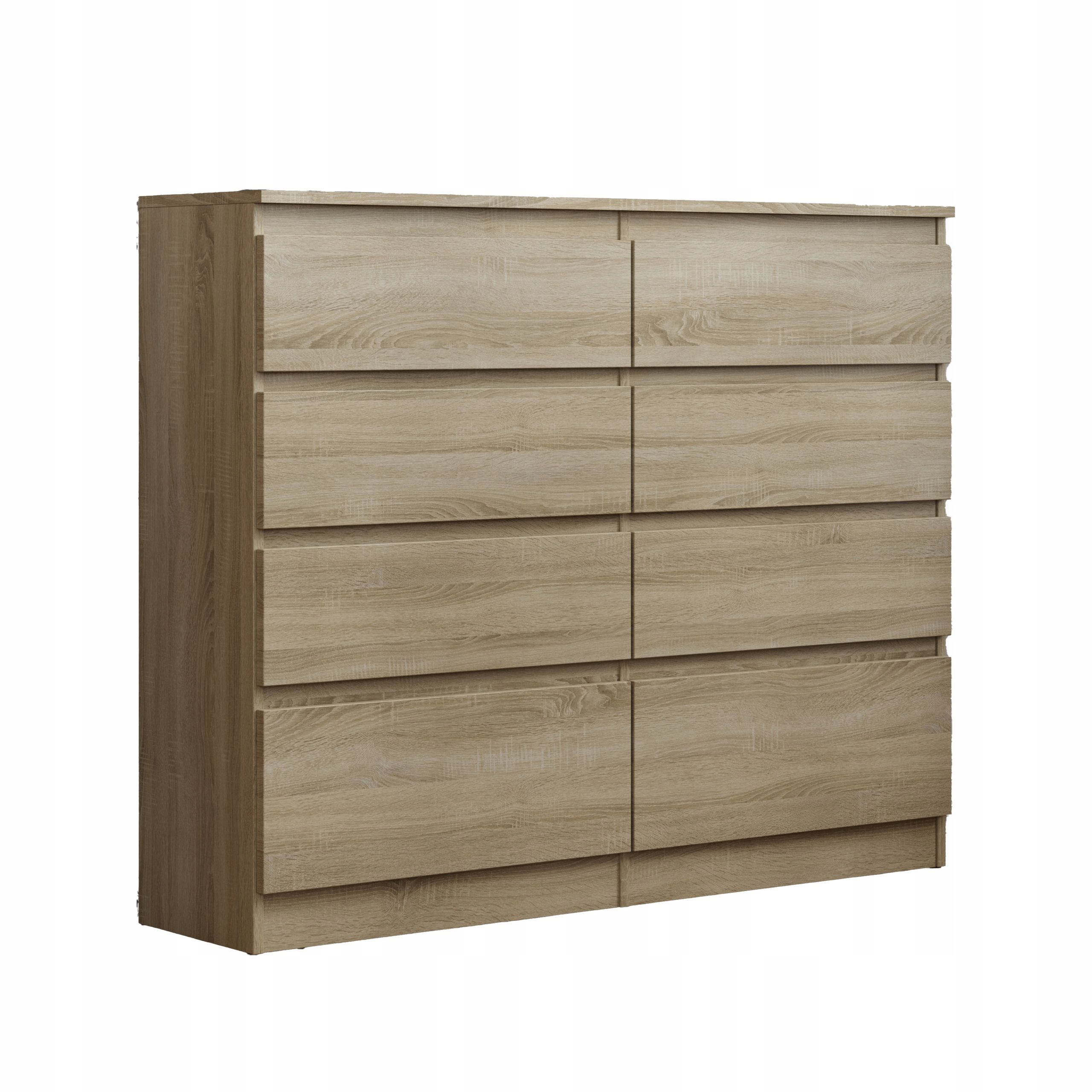Komoda Adriano 120 cm do obývacího pokoje Ložnice Dub sonoma