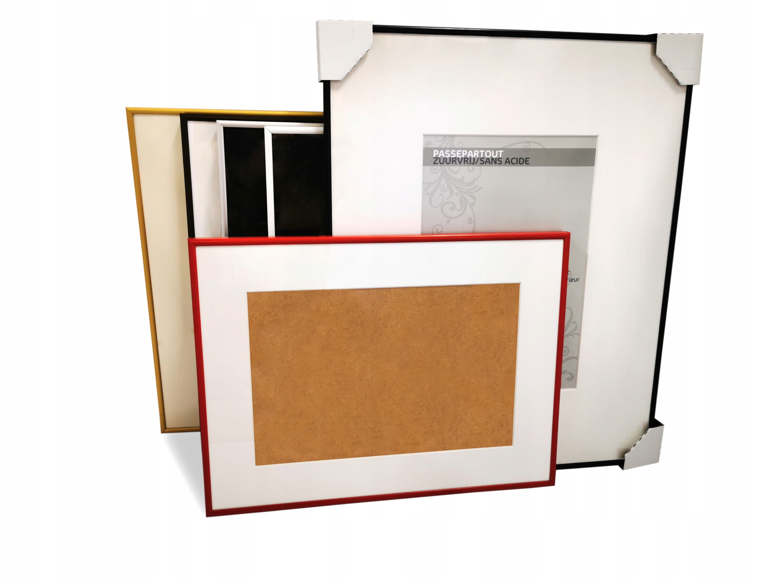 RAMA ALUMINIOWA 50x70 cm PASSE-PARTOUT 40x60 cm Marka M-Interio