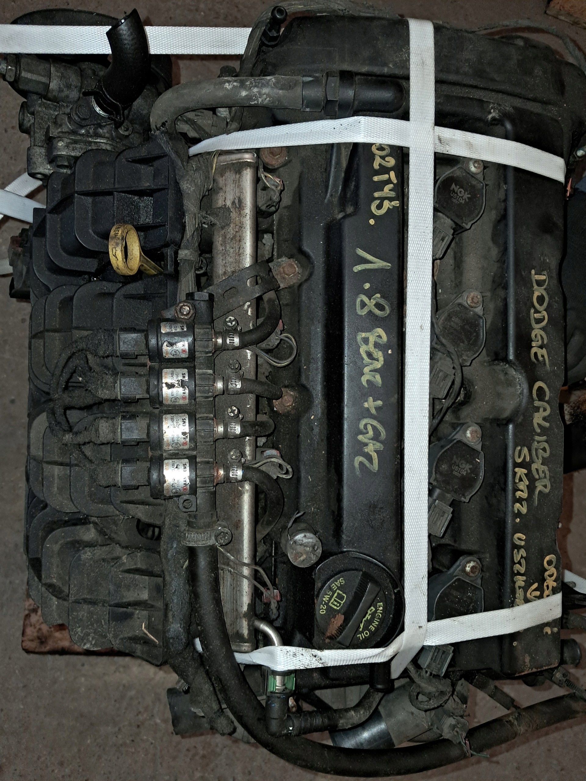 engine 1.8 16V EBA complete DODGE CALIBER PEWNIAK FILM PRACA