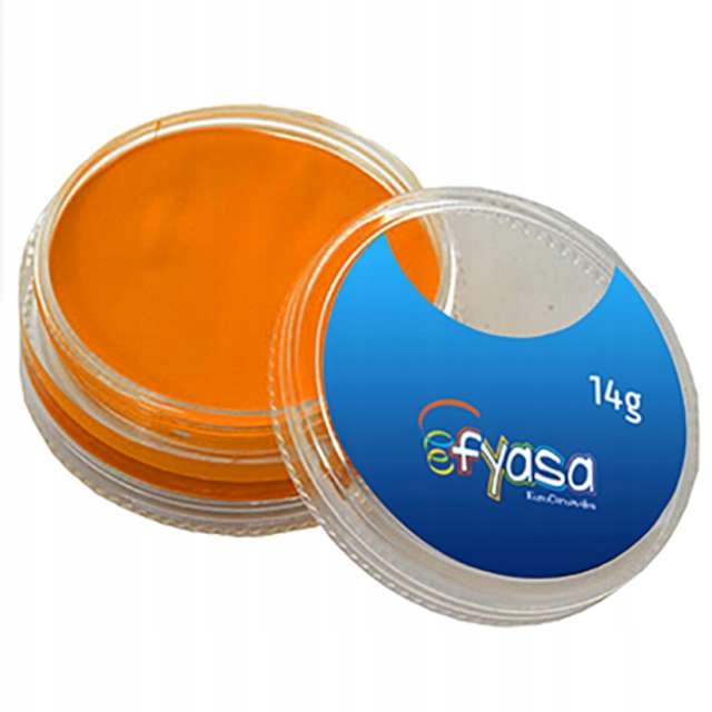 

Farba do malowania twarzy Ciała make up pomarańcz