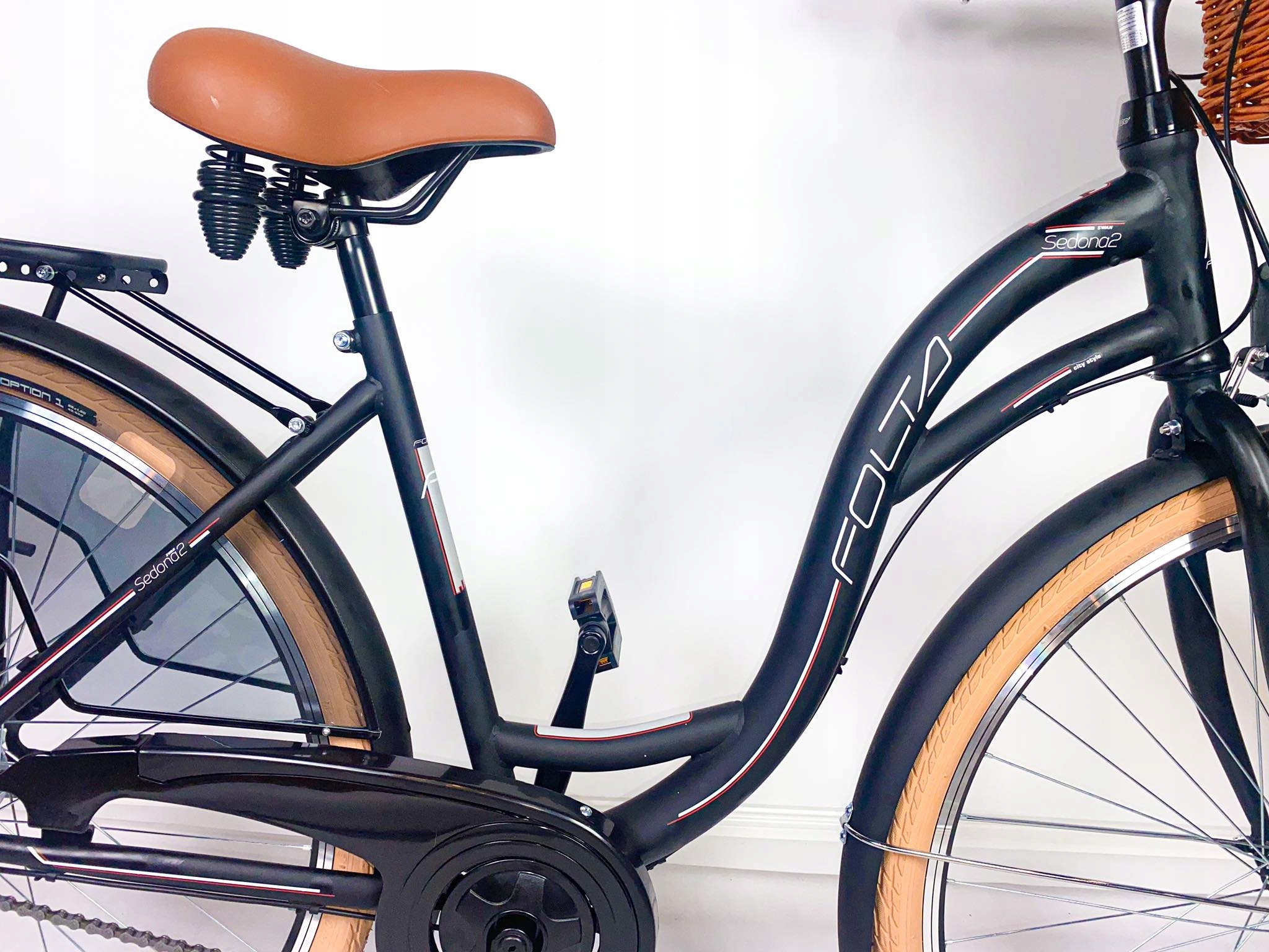 ROWER DAMSKI MIEJSKI CITY 28 SHIMANO NEXUS 7B KOSZ Rozmiar koła (