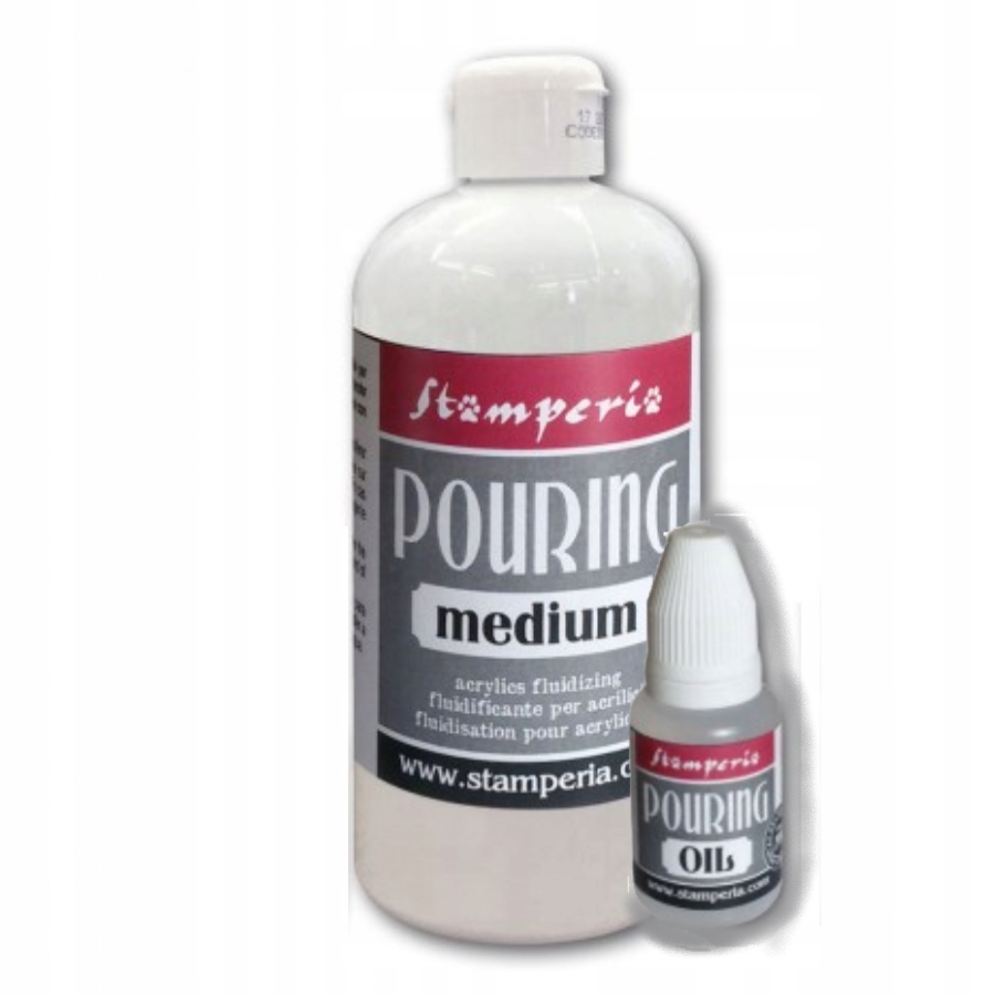 Pouring Medium 500ml na akrylové barvy olej