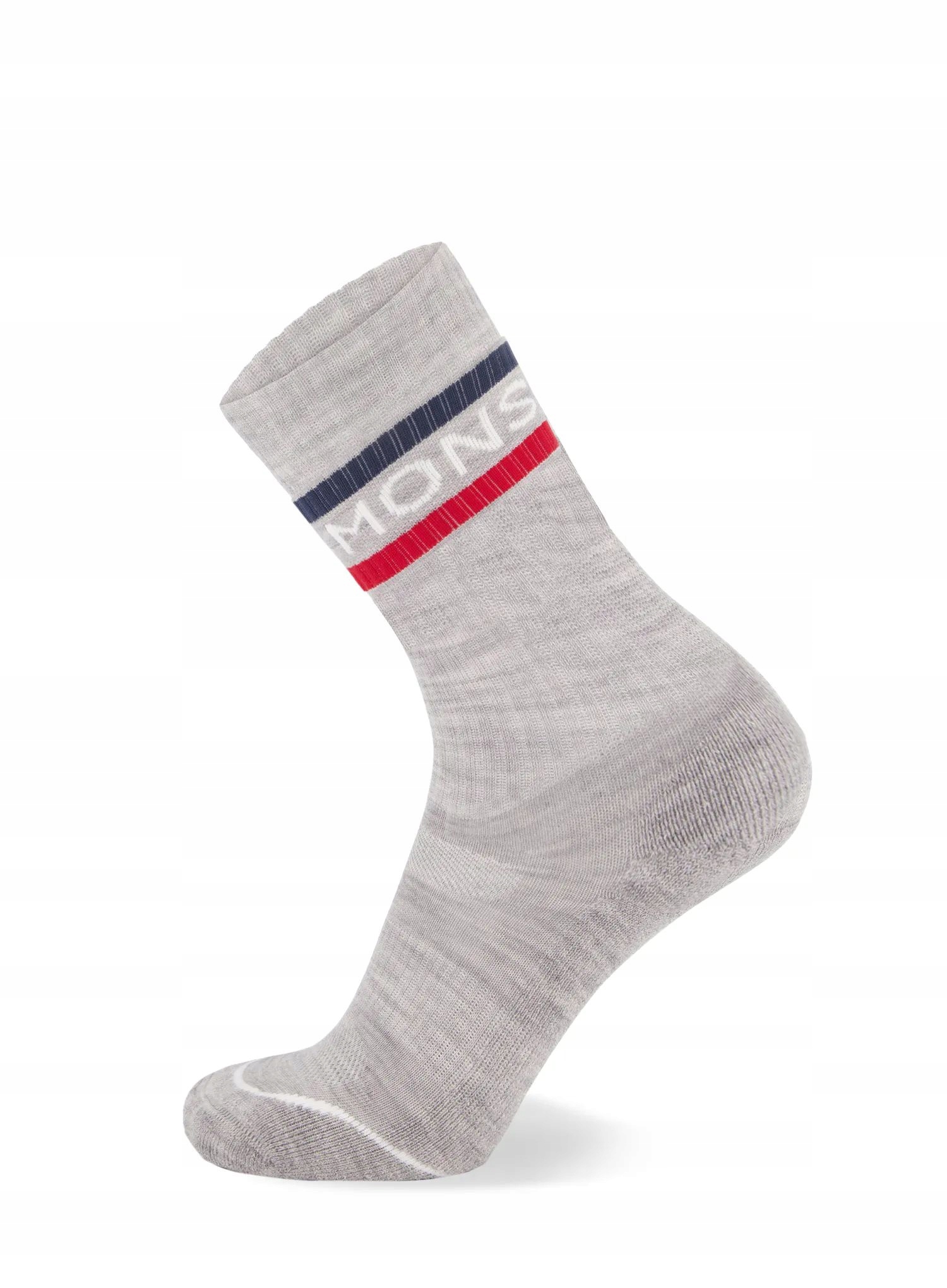 Ponožky Mons Royale Signature Merino Crew Sock šedá barva 39-41
