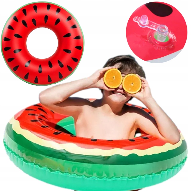 

Koło Dmuchane Arbuz Basen Plaża Do Pływania 60 CM
