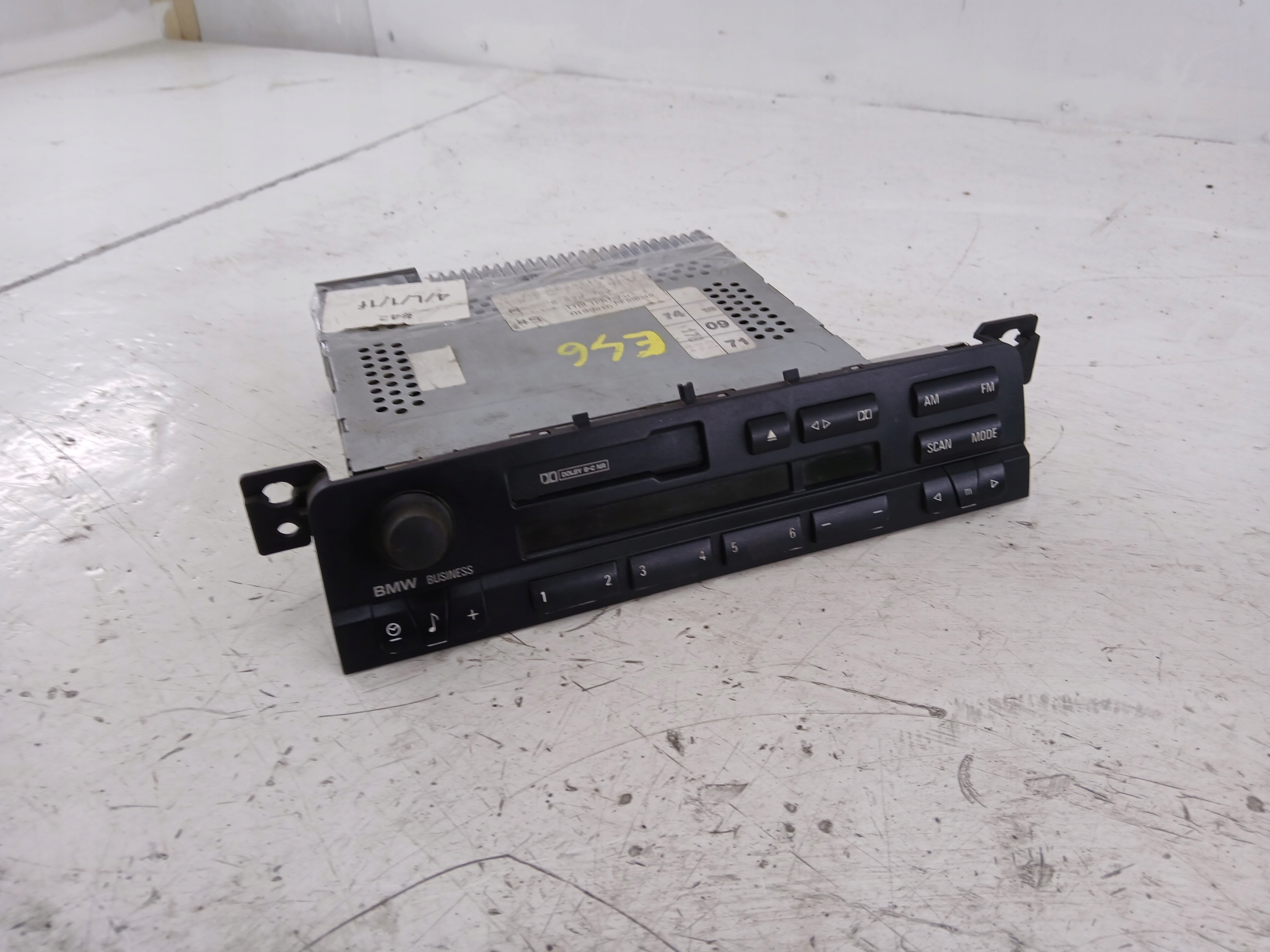 BMW E46 RADIO FABRYCZNE CD BUSINESS 6928762