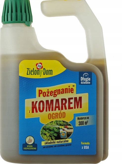 

Pożegnanie Z Komarem Zapas 950ml Zielony Dom