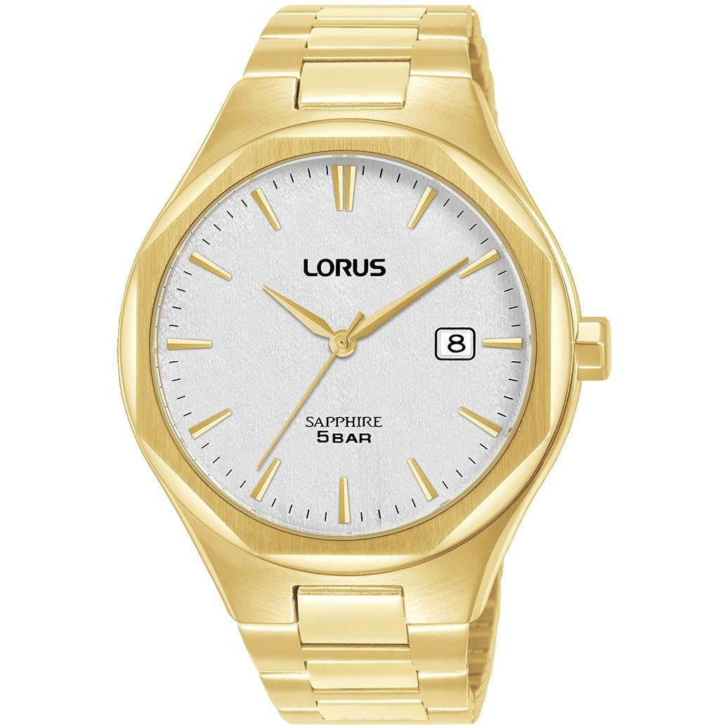 Pánské Hodinky Lorus RS982DX9 zlatý náramek